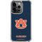 Auburn University Logo Blue iPhone 16 Pro Clear Case